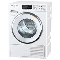 Miele TMR 840 Freestanding Heat Pump Tumble Dryer, 9kg Load, A+++ Energy Rating, White